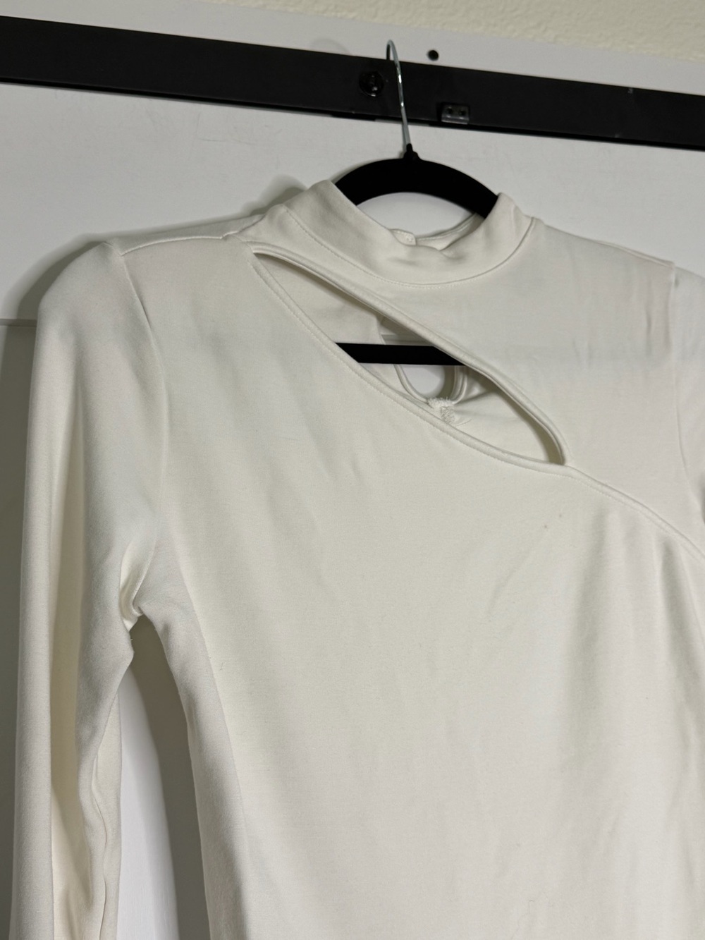 Halogen white long sleeve fitted shirt - Picture 4 of 8